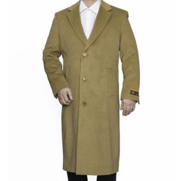 Mens Overcoat - Topcoat For Men - Winter Fabric - Overcoat...